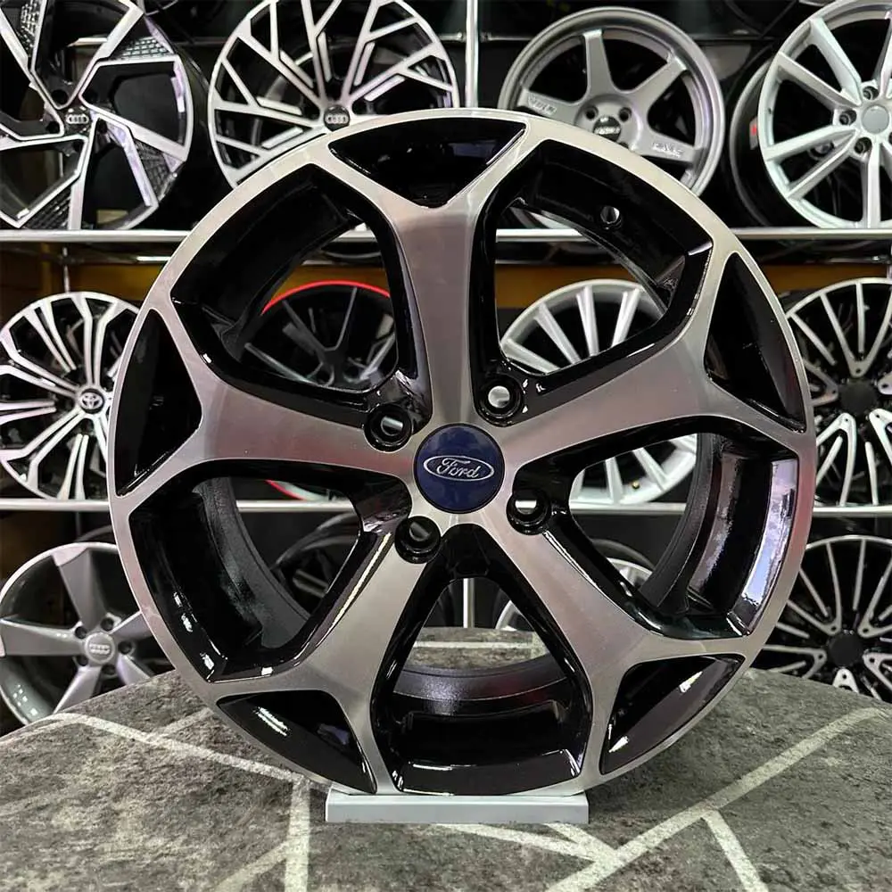 15 inç 4x108 Fiesta Siyah Elmas Kesim Jant Modeli (4 Adet) 15 inç 4x108 Fiesta Siyah Elmas Kesim Jant Modeli (4 Adet)