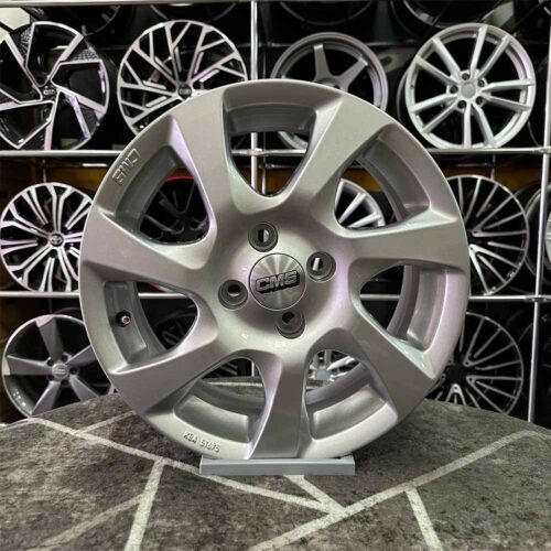 15 inç 4x100 CMS Gümüş Jant Modeli (4 Adet) 15 inç 4x100 CMS Gümüş Jant Modeli (4 Adet)