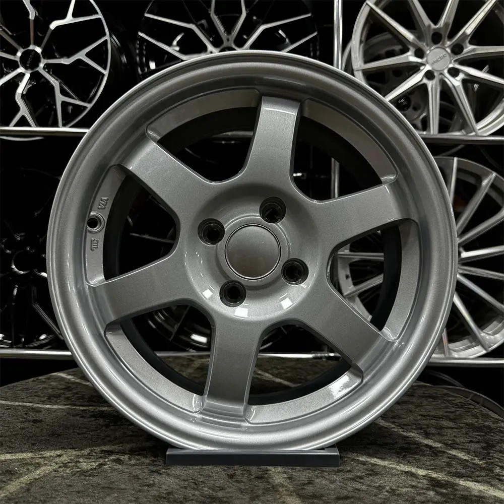 15 inç 4x100 Volk T37 Gümüş Jant Modeli (4 Adet) 15 inç 4x100 Volk T37 Gümüş Jant Modeli (4 Adet)