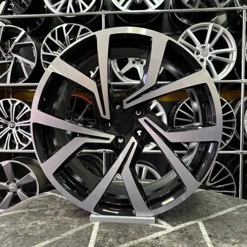 15 inç 5x100 Polo Siyah Elmas Kesim Jant Modeli (4 Adet)