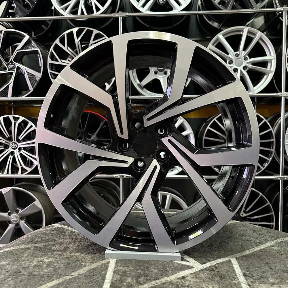 16 inç 5x112 Superstar Siyah Elmas Kesim Jant Modeli (4 Adet)