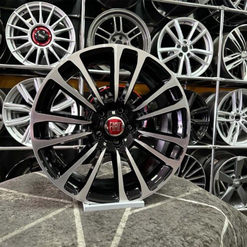 16 inç 5x98 Egea Siyah Elmas Kesim Jant Modeli (4 Adet)
