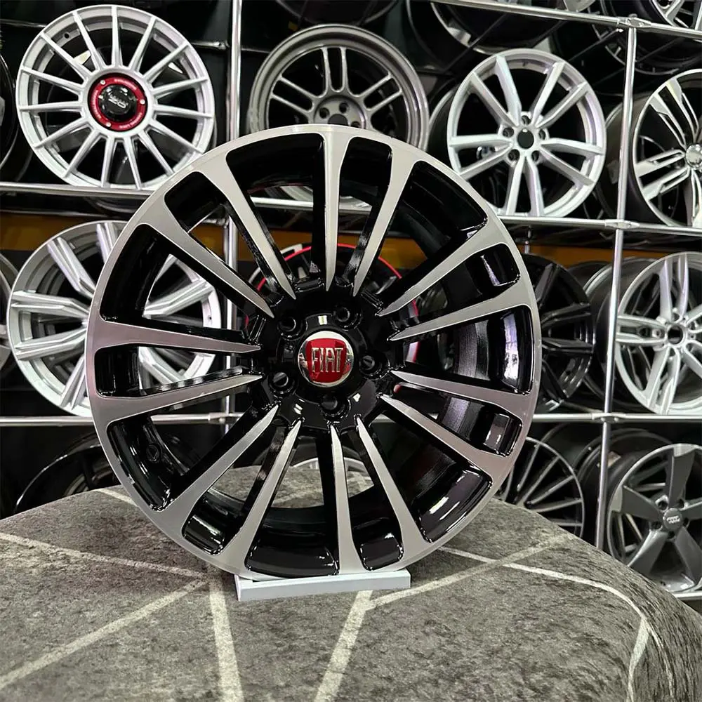 16 inç 5x98 Egea Siyah Elmas Kesim Jant Modeli (4 Adet)