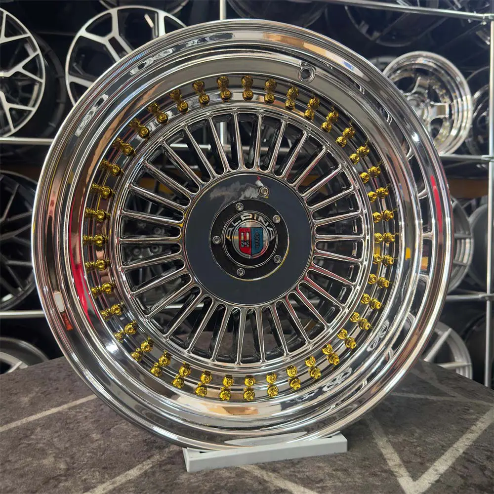 16 inç 4x100 Alpina 9-10 Ofset Jant Krom Jant Modeli (4 Adet