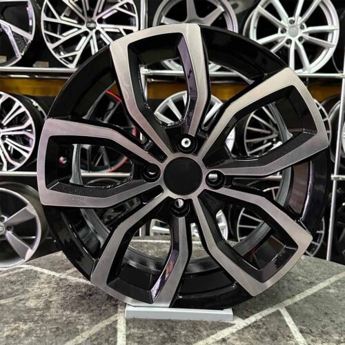 16 inç 4x100 Clio İcon Siyah Elmas Kesim Jant Modeli (4 Adet)