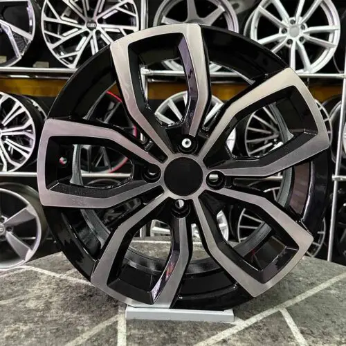 16 inç 4x100 Clio İcon Siyah Elmas Kesim Jant Modeli (4 Adet)