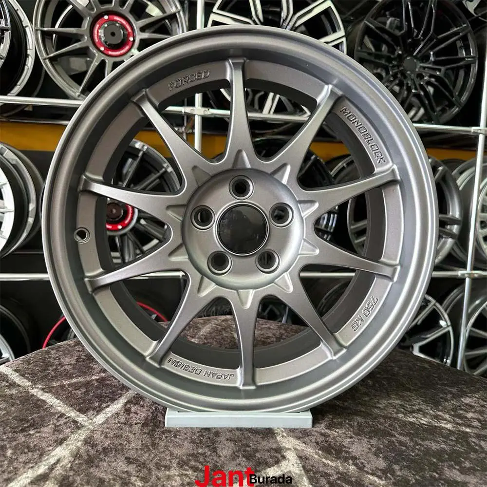 16 inç 5x100 Monoblok Gun Metal Jant Modeli (4 Adet)
