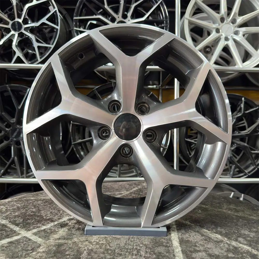 16 inç 5x108 Ford ST Gun Metal Elmas Kesim Jant Modeli (4 Adet)