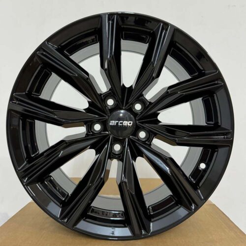 16 inç 5x112 Kapstadt Siyah Jant Modeli (4 Adet)