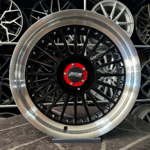 17 inç 4x100 Alpina Polisaj Siyah Jant Modeli (4 Adet)