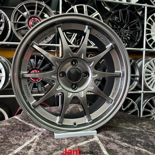 17 inç 4x100 Monoblok Gun Metal Jant Modeli (4 Adet)
