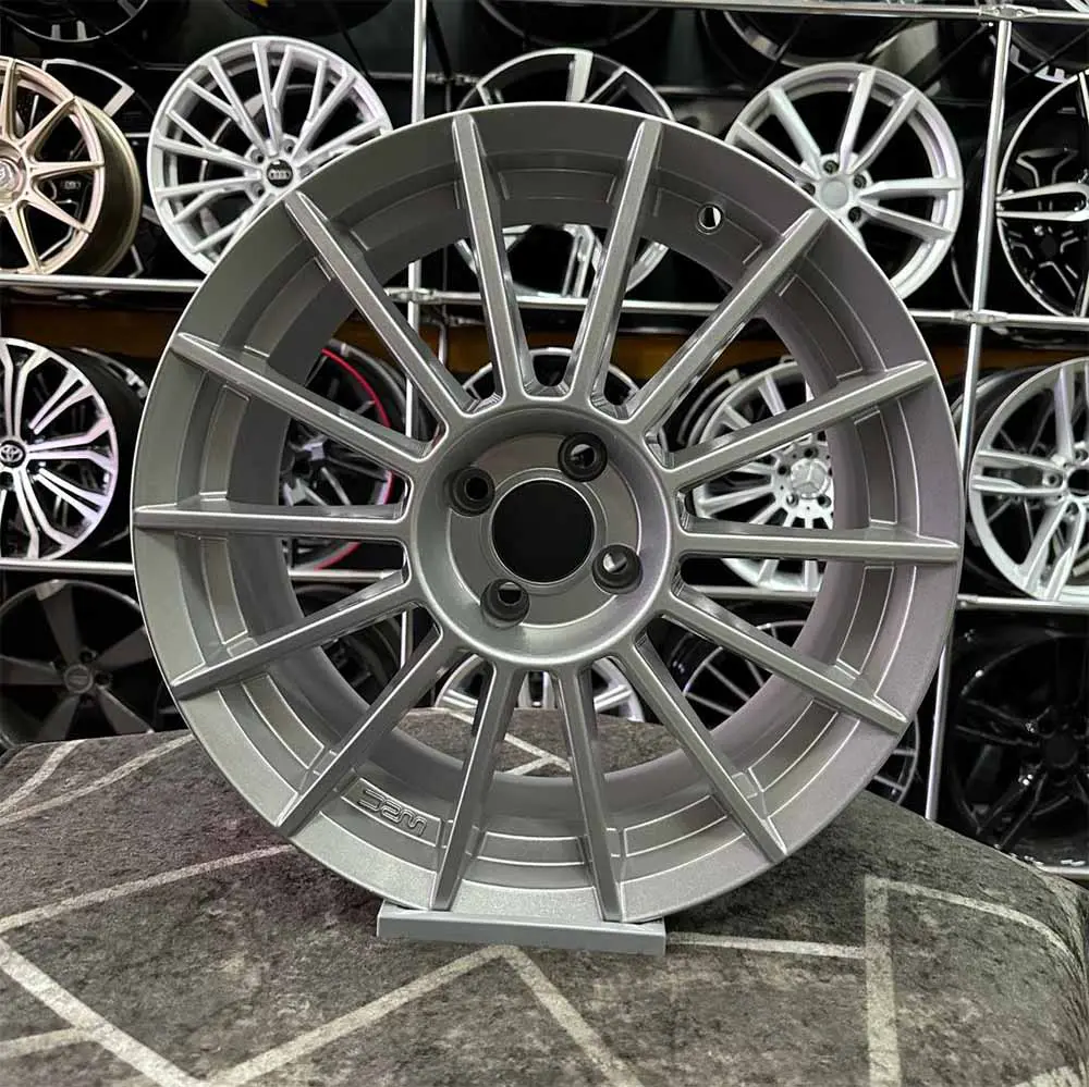 17 inç 4x100 WRC Gümüş Jant Modeli (4 Adet)