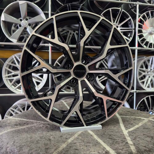 17 inç 4x108 Arceo Roma Siyah Elmas Kesim Jant Modeli (4 Adet)