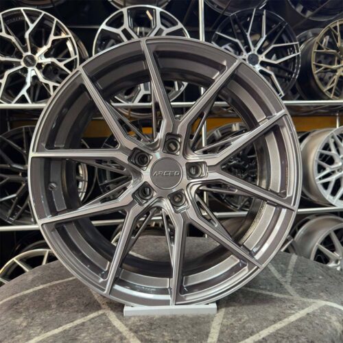 17 inç 5x100 Arceo Marseille Titanyum Elmas Kesim Jant Modeli (4 Adet)