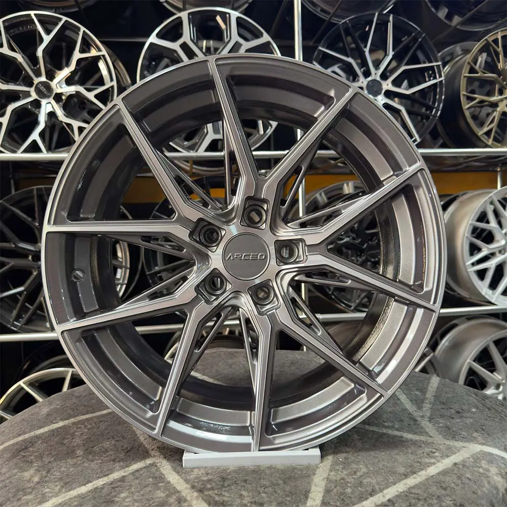 17 inç 5x100 Arceo Marseille Titanyum Elmas Kesim Jant Modeli (4 Adet)