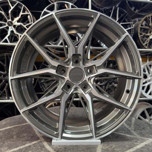 17 inç 5x114.3 Arceo Marseille Titanyum Elmas Kesim Jant Modeli (4 Adet)