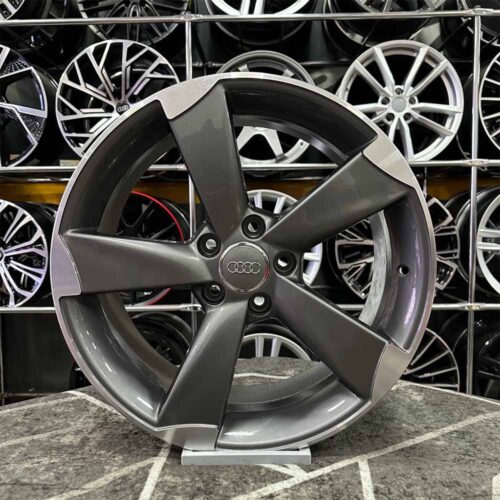 18 inç 5x112 Audi S Line Gun Metal Jant Modeli (4 Adet)