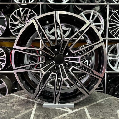 18 inç 5x112 Audi Siyah Elmas Kesim Jant Modeli (4 Adet)