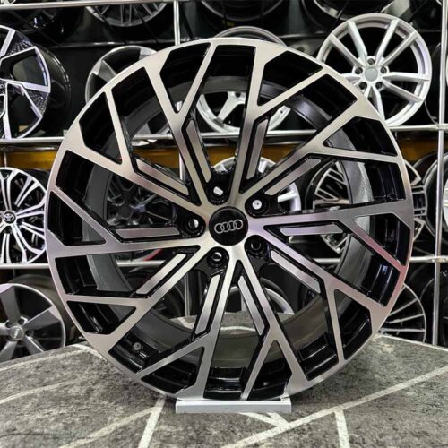 18 inç 5x112 Audi Siyah Elmas Kesim Jant Modeli (4 Adet)