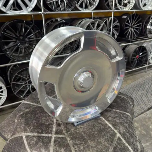 18 inç 5x112 Maybach Polisaj Gümüş Jant Modeli (4 Adet)