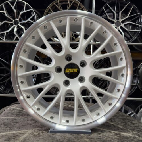 18 inç 5x100 BBS Speedline Beyaz Jant Modeli (4 Adet)