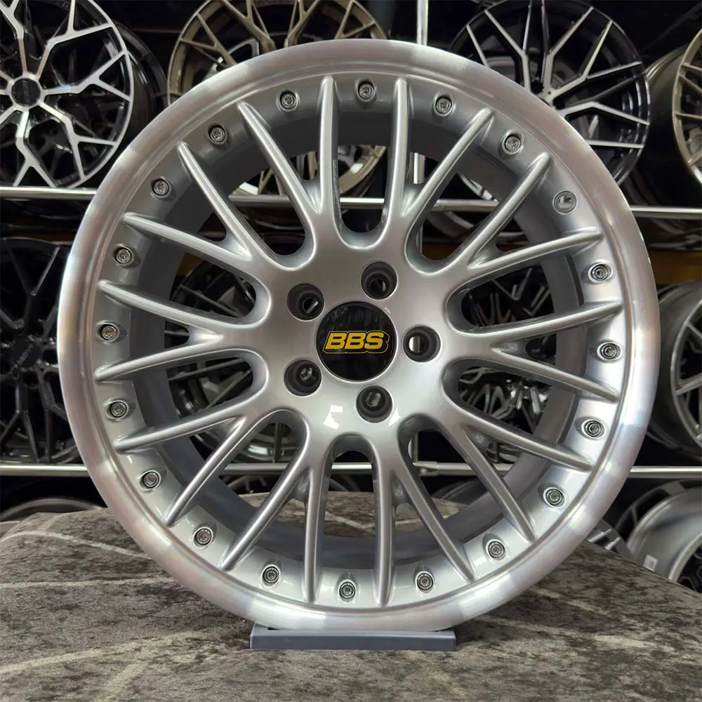 18 inç 5x100 BBS Speedline Gümüş Jant Modeli (4 Adet)