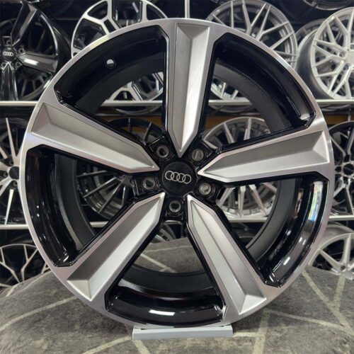 18 inç 5x105 Babayaga Siyah Elmas Kesim Jant Modeli (4 Adet)