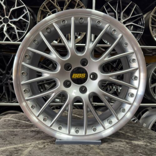 18 inç 5x112 BBS Speedline Gümüş Jant Modeli (4 Adet)