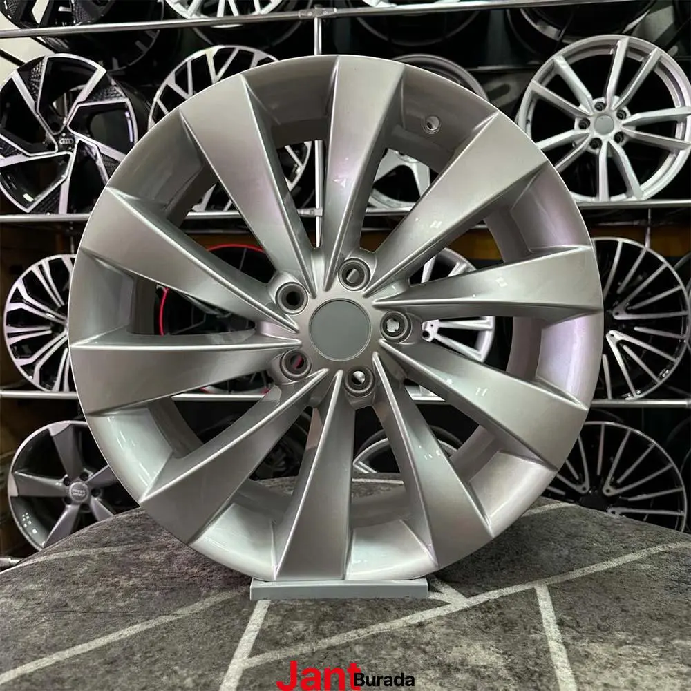 18 inç 5x112 İnterlagos Gümüş Jant Modeli (4 Adet)