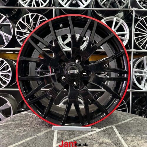 18 inç 5x112 CMS Siyah Jant Modeli (4 Adet)
