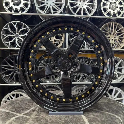 18 inç 5x114.3 Aodhan Siyah Jant Modeli (4 Adet)