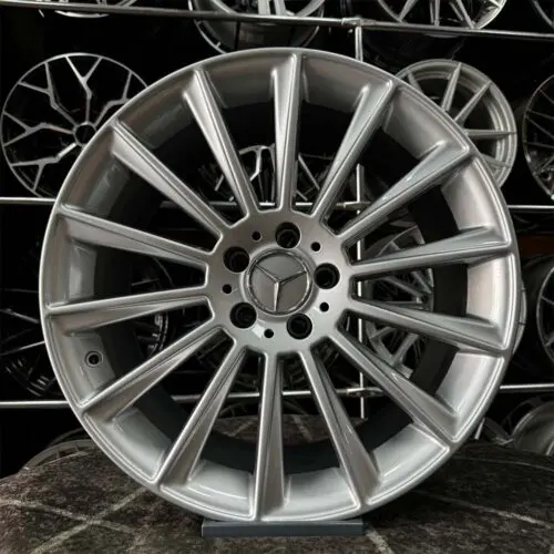 19 inç 5x112 Mercedes S Glass Gümüş Jant Modeli (4 Adet)