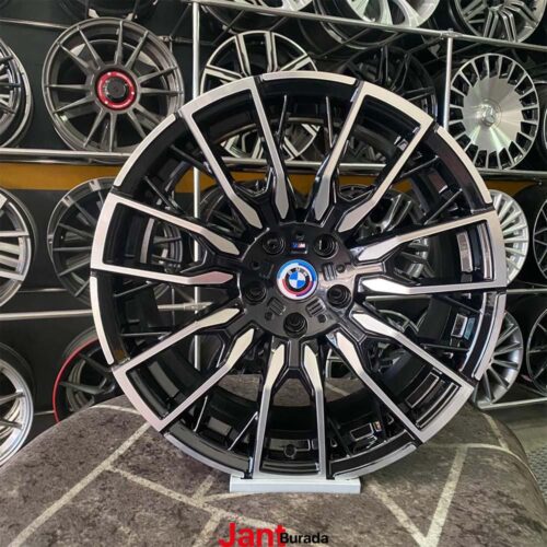 19 inç 5x120 BMW M Performance Siyah Elmas Kesim Jant Modeli (4 Adet)