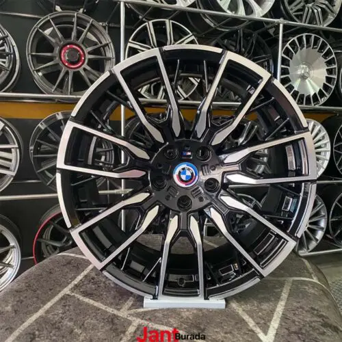 19 inç 5x120 BMW M Performance Siyah Elmas Kesim Jant Modeli (4 Adet)