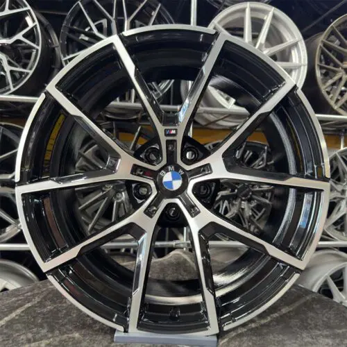 19 inç 5x120 BMW F10 M Sport Siyah Elmas Kesim Jant Modeli (4 Adet)