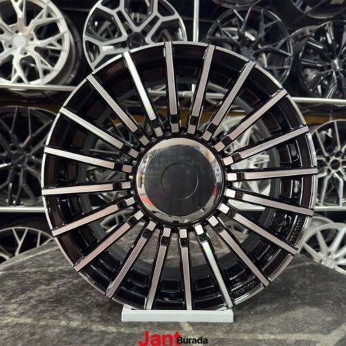 15 inç 4x100 Clio Siyah Elmas Kesim Jant Modeli (4 Adet)