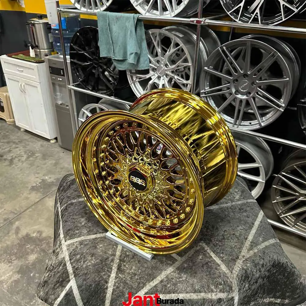 16 inç 4x100 BBS RS2 Gold Krom Jant Modeli (4 Adet) 16 inç 4x100 BBS RS2 Gold Krom Jant Modeli (4 Adet)