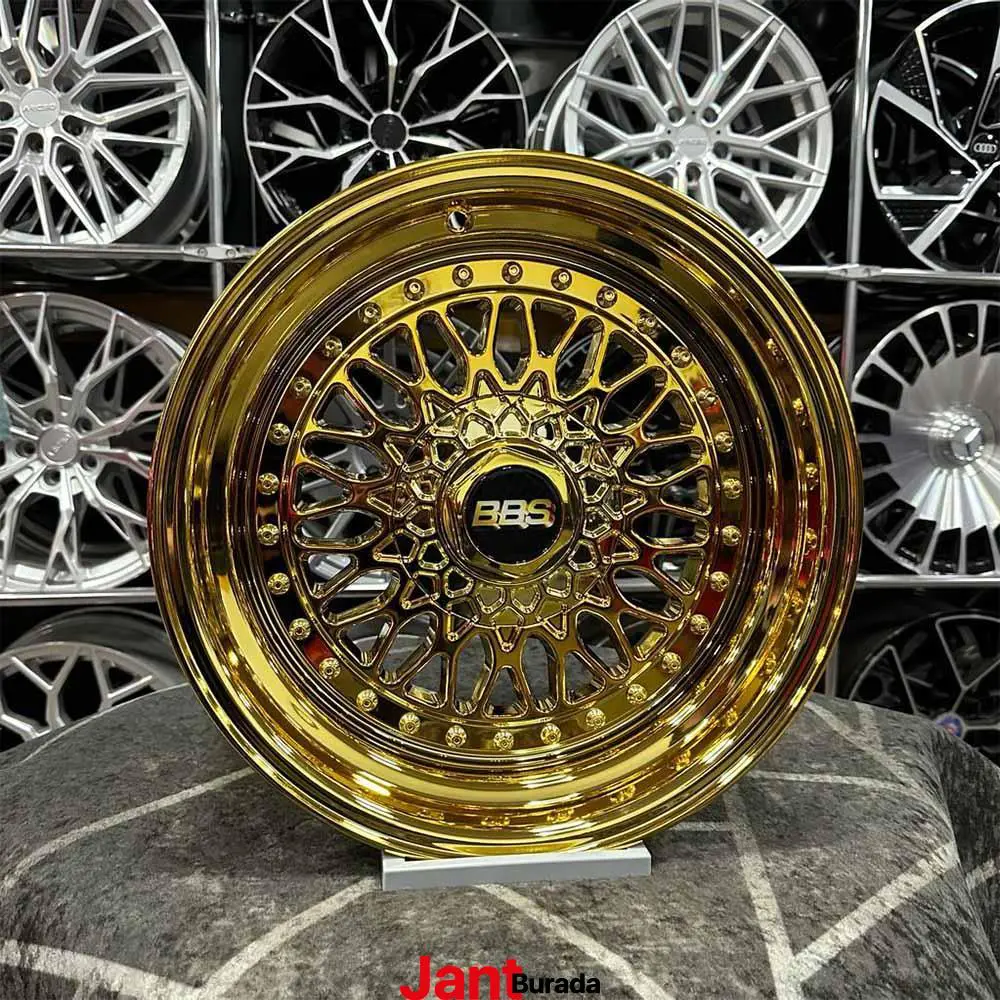 16 inç 4x100 BBS RS2 Gold Krom Jant Modeli (4 Adet) 16 inç 4x100 BBS RS2 Gold Krom Jant Modeli (4 Adet)