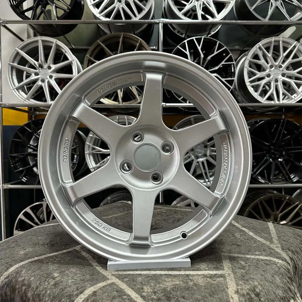 16 inç 4x100 Volk T37 Gümüş Jant Modeli (4 Adet)