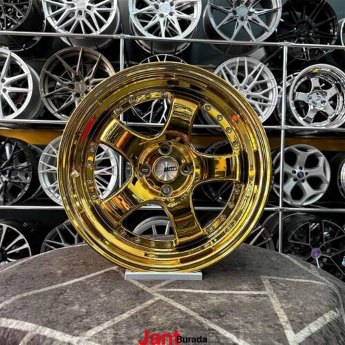 17 inç 4x100 SSR Krom Jant Gold Krom Jant Modeli (4 Adet)
