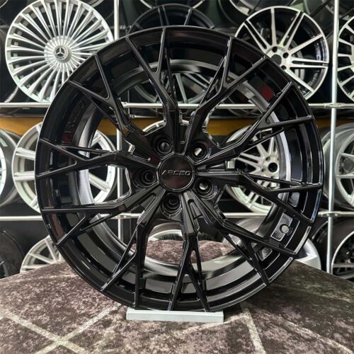 17 inç 5x100 Arceo Roma Siyah Jant Modeli (4 Adet)