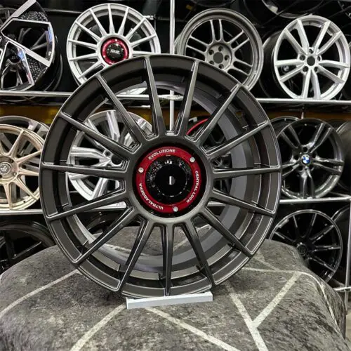 18 inç 5x100 OZ Racing Ultralaggera Gun Metal Jant Modeli (4 Adet)