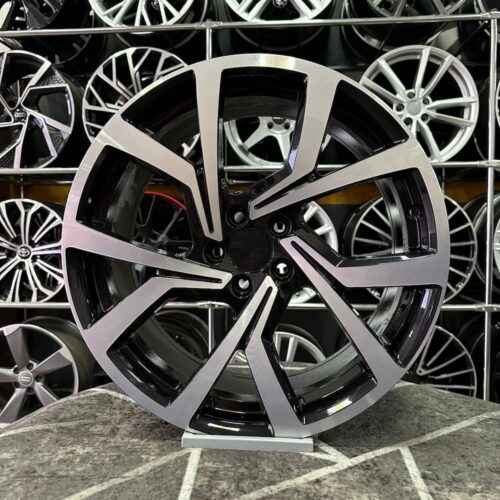 18 inç 5x100 Superstar Siyah Elmas Kesim Jant Modeli (4 Adet)