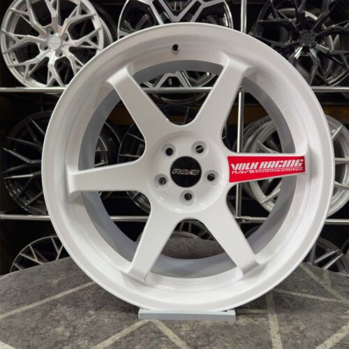 18 inç 5x100 Volk T37 Beyaz Jant Modeli (4 Adet)