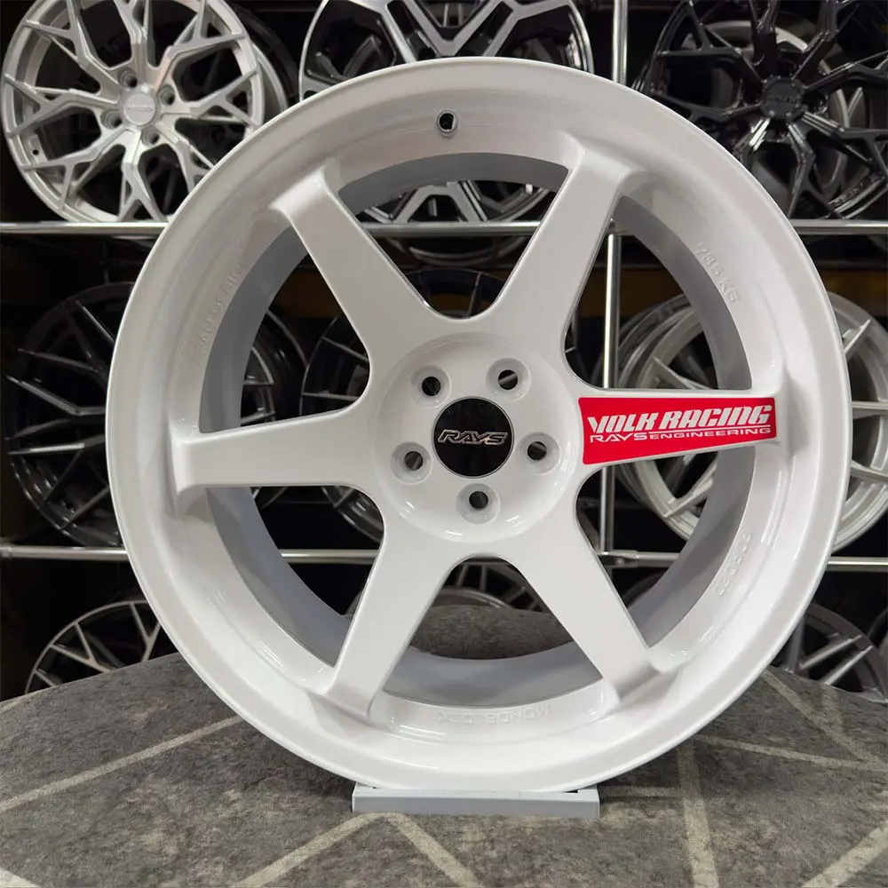 18 inç 5x100 Volk T37 Beyaz Jant Modeli (4 Adet)