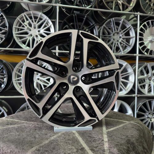 16 inç 5x108 Peugeot Citroen Siyah Elmas Kesim Jant Modeli (4 Adet)
