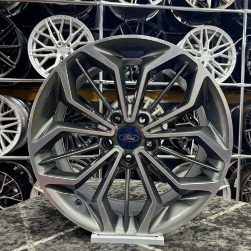 17 inç 5x108 Ford Gun Metal Elmas Kesim Jant Modeli (4 Adet)