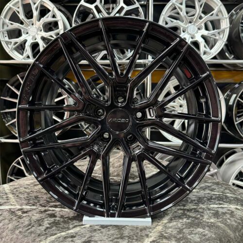 18 inç 5x108 Arceo Sevilla Siyah Jant Modeli (4 Adet)