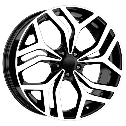 20 inç 5x108 Chery Siyah Elmas Kesim Jant Modeli (4 Adet)