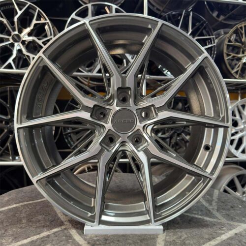 17 inç 5x112 Arceo Marseille Titanyum Elmas Kesim Jant Modeli (4 Adet)